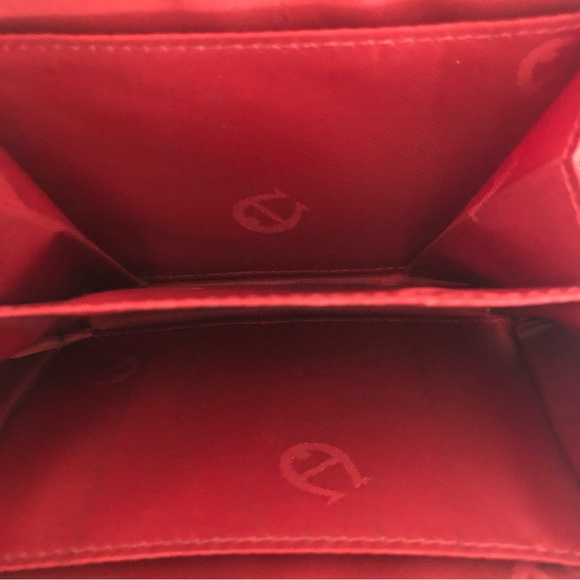 Etienne Aigner Red Leather Wallet - Picture 4 of 7